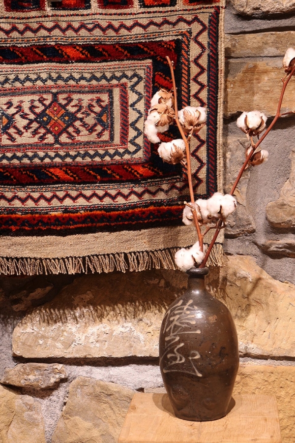 Semi-antique Bakhtiari kilim from Iran. 70x54 cms - Image 6