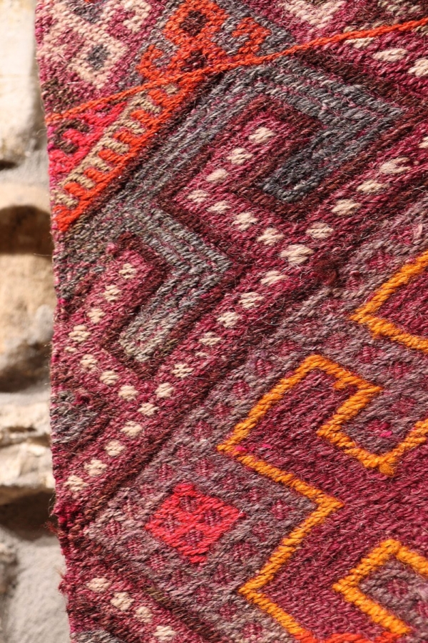 Kilim vintage Kurdo, Irán. 52x59 cms - Imagen 7