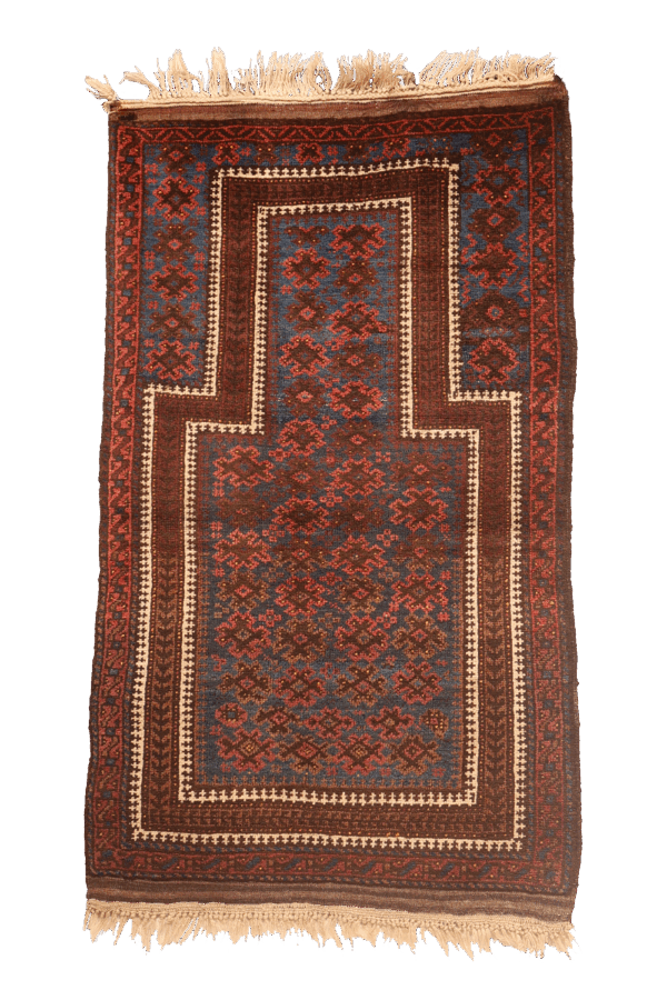 Alfombra Baluch antigua, Afganistán. 140x80 cms - Imagen 7