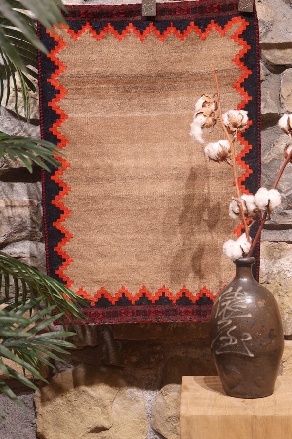 Kilim vintage Qashqai, Irán. 73x50 cms - Imagen 7