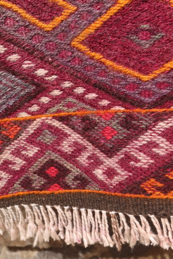 Kilim vintage Kurdo, Irán. 52x59 cms - Imagen 8