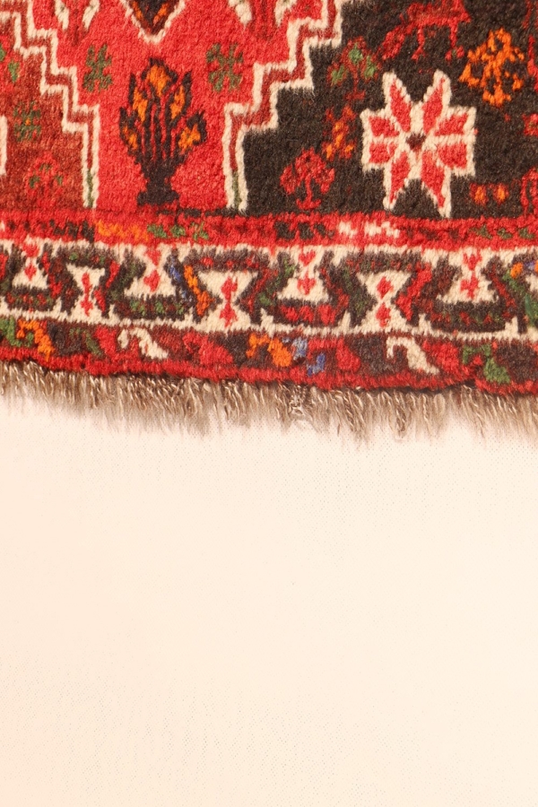 Alfombra vintage de Shiraz, Irán. 123x82 cms - Imagen 8