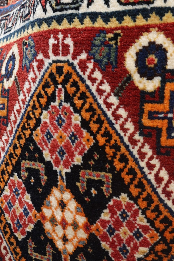 Semi-antique Qashqai saddlebag or khorjin from Iran. 110x52 cms - Image 10