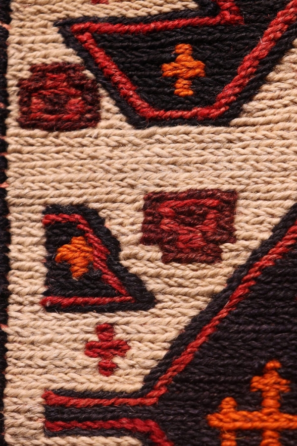 Semi-antique Qashqai kilim from Iran. 65x60 cms - Image 8