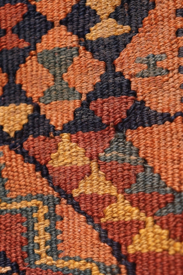 Kilim antiguo kurdo de Bidjar, Irán. 45x31 cms - Imagen 8