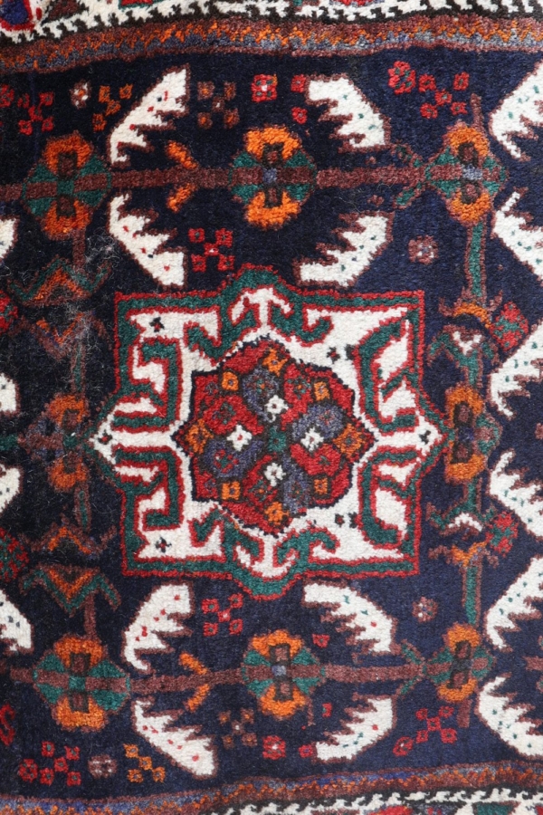 Semi-antique Arabic saddlebag or khorjin from Iran. 146x70 cms - Image 10