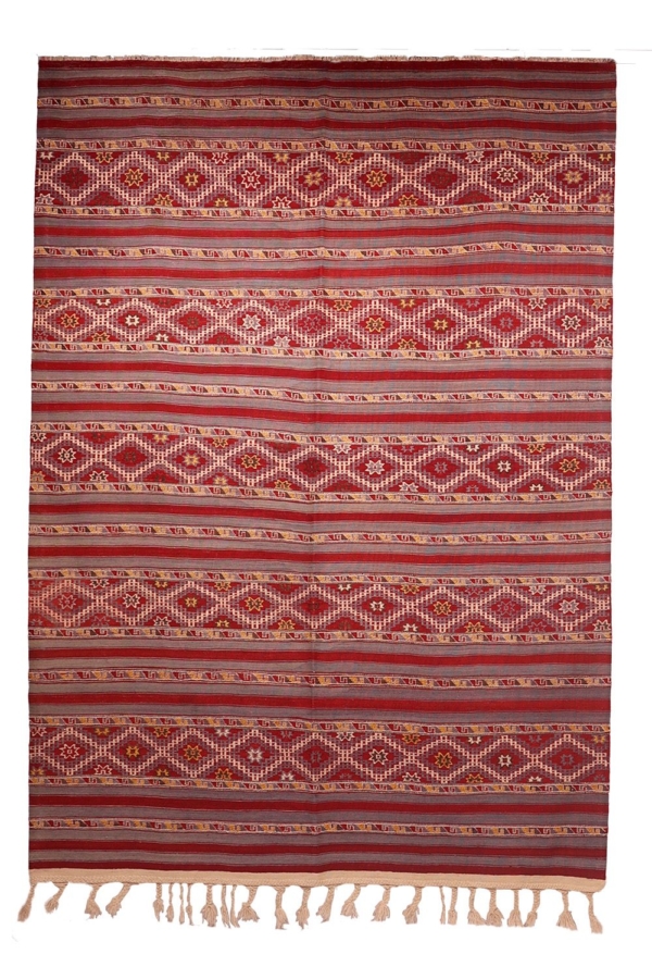 Semi-antique Bergama kilim from Turkey. 255x183 cms - Image 2