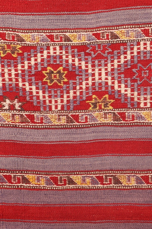 Semi-antique Bergama kilim from Turkey. 255x183 cms - Image 4