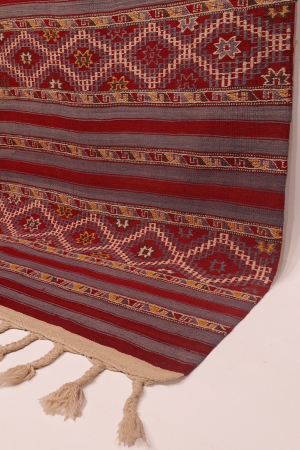 Semi-antique Bergama kilim from Turkey. 255x183 cms - Image 6