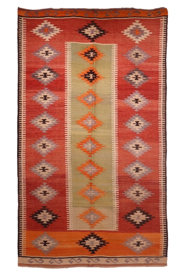Vintage Koprubasi kilim from Turkey. 261x153 cms - Image 2