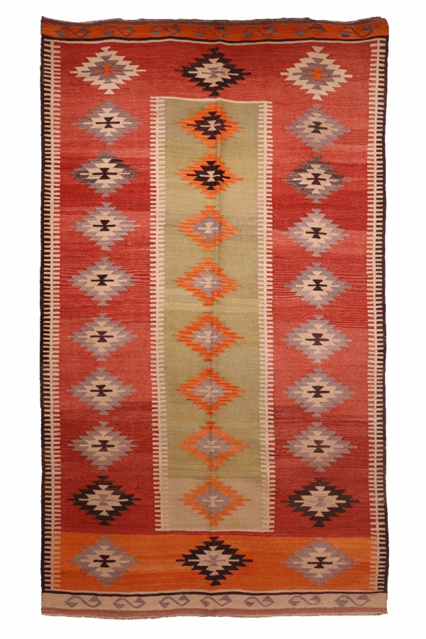 Vintage Koprubasi kilim from Turkey. 261x153 cms - Image 10