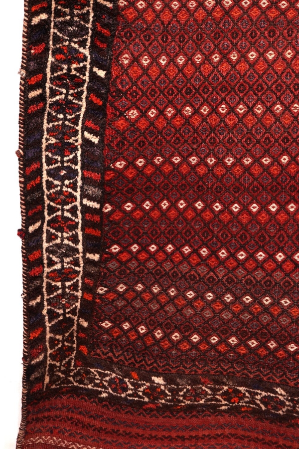 Kilim shiraki semi antiguo árabe, Irán. 240x150 cms - Imagen 3