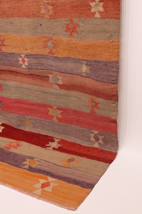 Kilim semi antiguo de Elmali, Turquía. 258x171 cms - Imagen 8