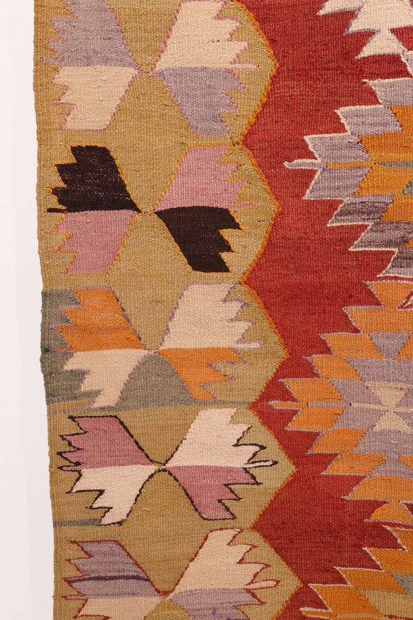 Kilim semi antiguo de Çal, Turquía. 276x163 cms - Imagen 3