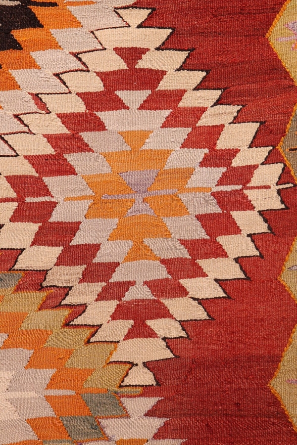 Kilim semi antiguo de Çal, Turquía. 276x163 cms - Imagen 4