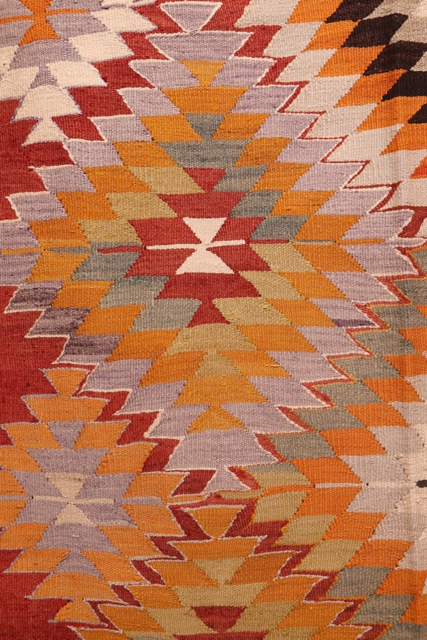 Kilim semi antiguo de Çal, Turquía. 276x163 cms - Imagen 5