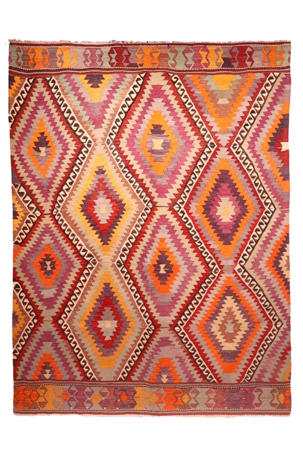 Kilim vintage de Sutlegen, Turquía. 257x198 cms - Imagen 2