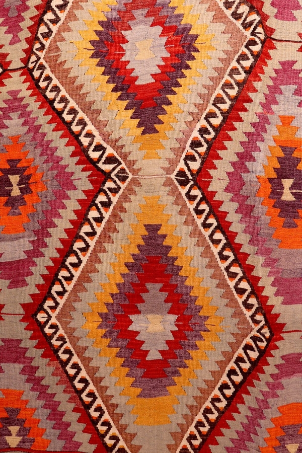 Kilim vintage de Sutlegen, Turquía. 257x198 cms - Imagen 3
