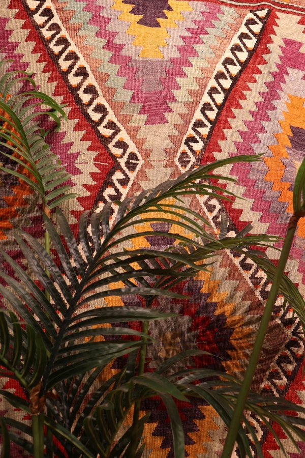 Kilim vintage de Sutlegen, Turquía. 257x198 cms - Imagen 5