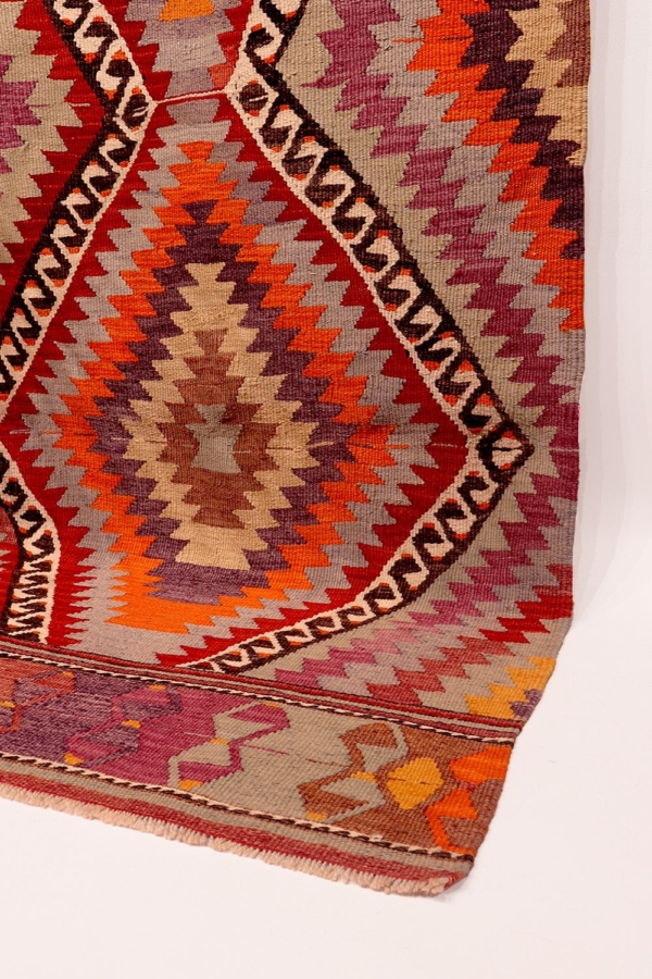 Kilim vintage de Sutlegen, Turquía. 257x198 cms - Imagen 6