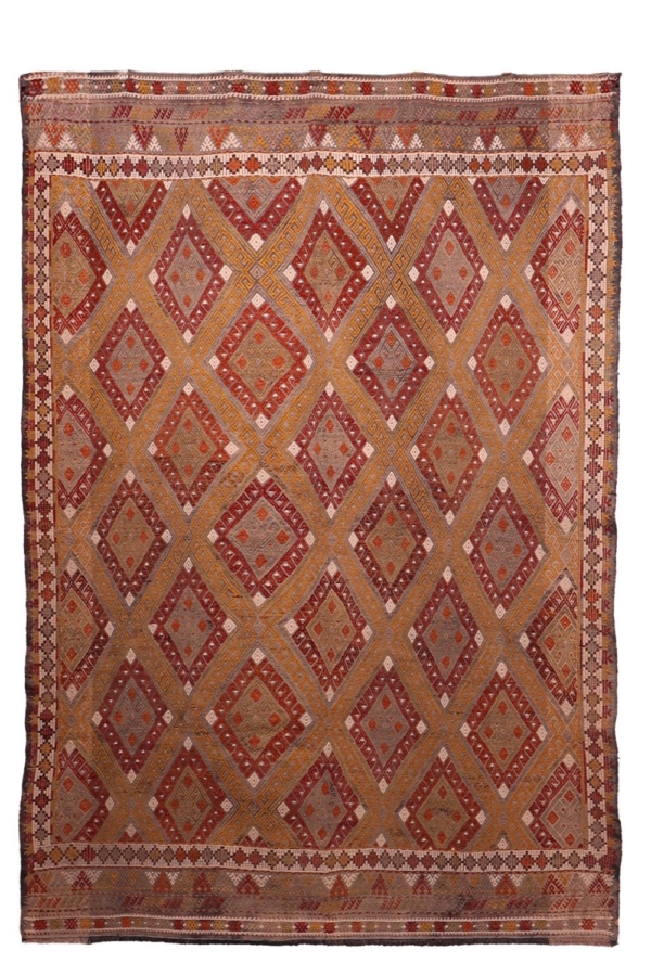 Semi-antique Demirdere kilim from Turkey. 245x163 cms - Image 2
