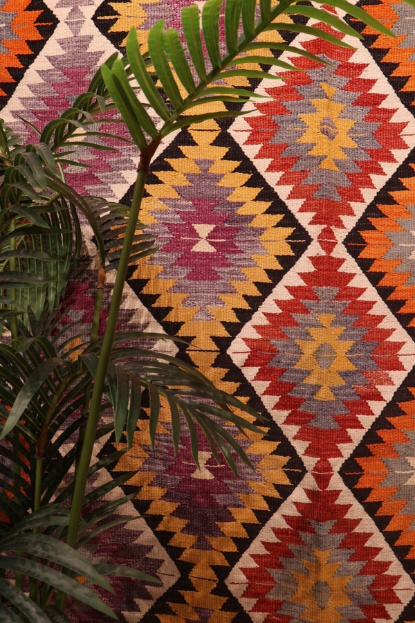 Kilim vintage de Sutlegen, Turquía. 256x166 cms - Imagen 5