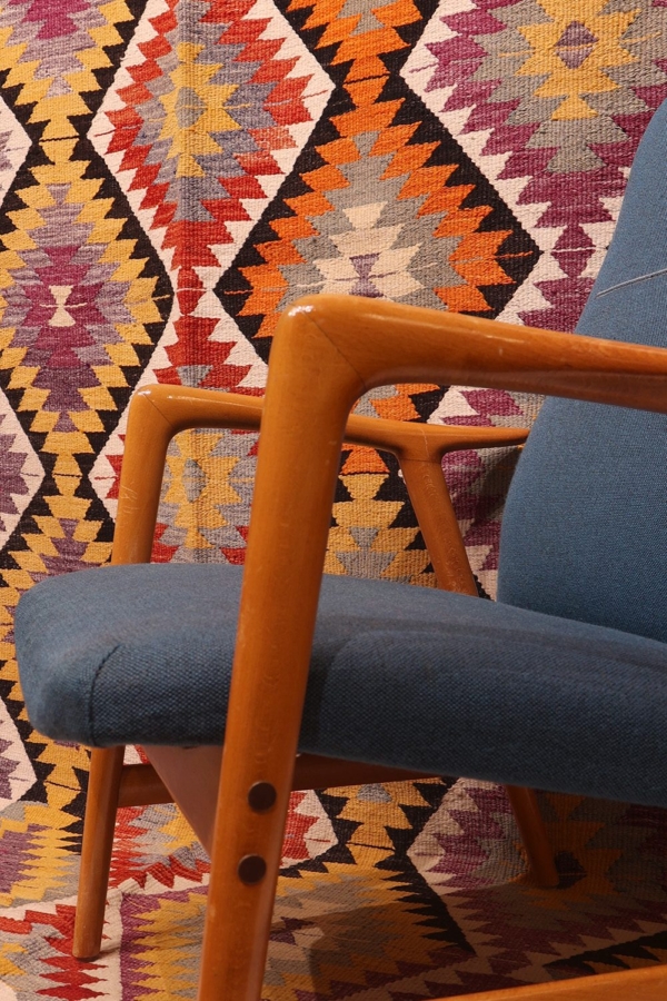 Kilim vintage de Sutlegen, Turquía. 256x166 cms - Imagen 6