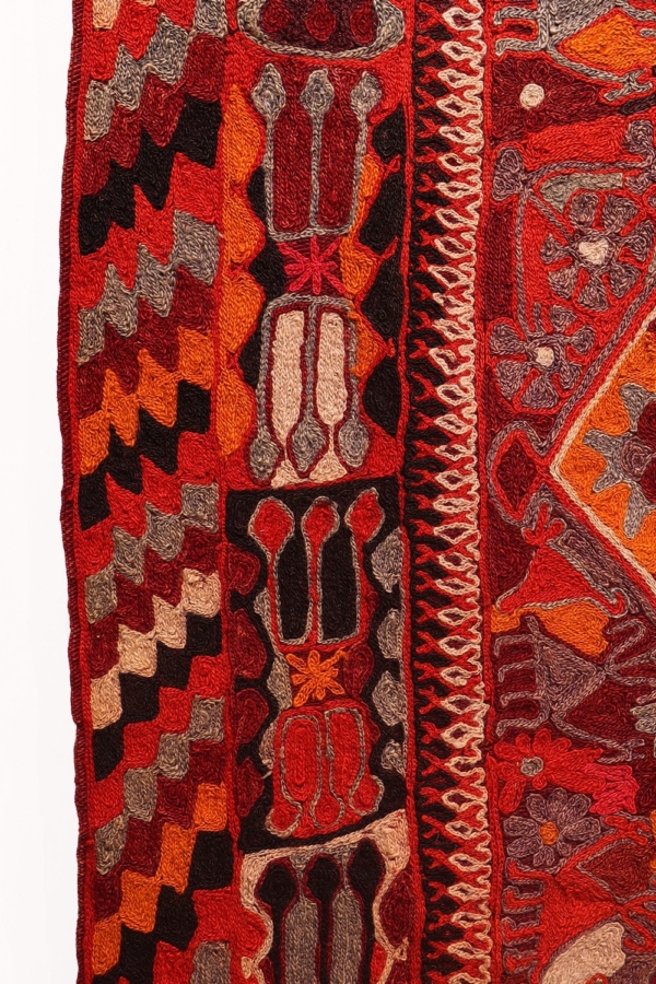 Semi-antique Marsh Arabs kilim from Irak. 265x171 cms - Image 5