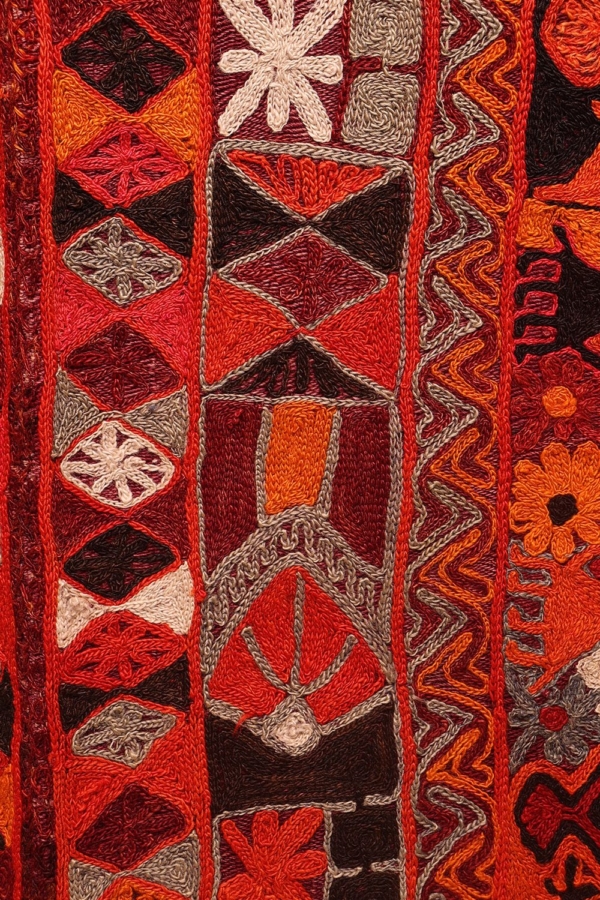 Semi-antique Marsh Arabs kilim from Irak. 265x171 cms - Image 9