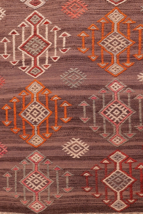 Semi-antique Canakkale kilim from Turkey. 240x167 cms - Image 4