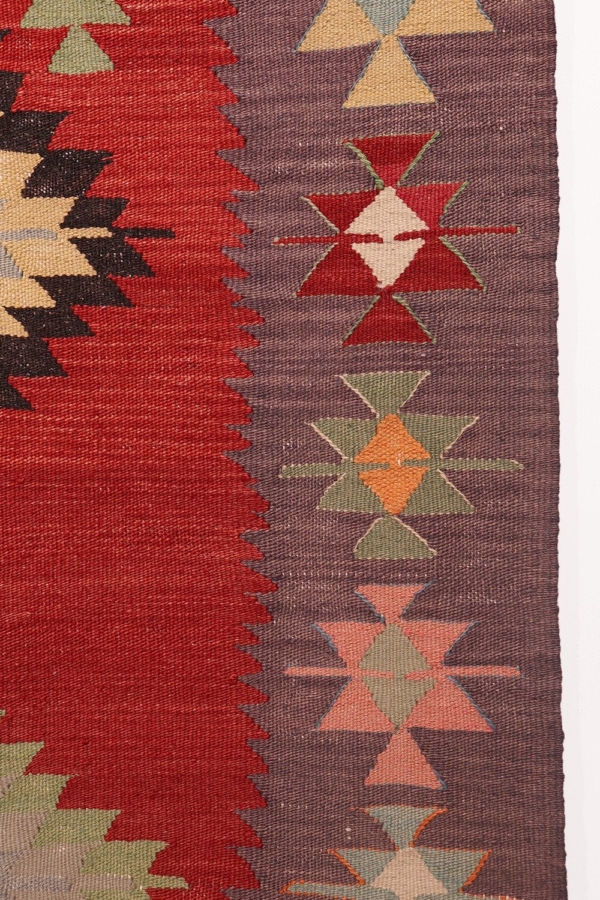 Vintage Koprubasi kilim from Turkey. 270x200 cms - Image 5