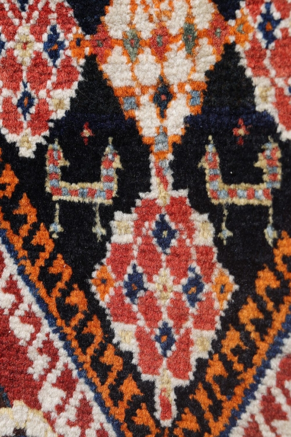 Semi-antique Qashqai saddlebag or khorjin from Iran. 110x52 cms - Image 14
