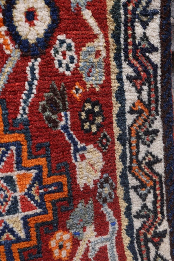 Semi-antique Qashqai saddlebag or khorjin from Iran. 110x52 cms - Image 17