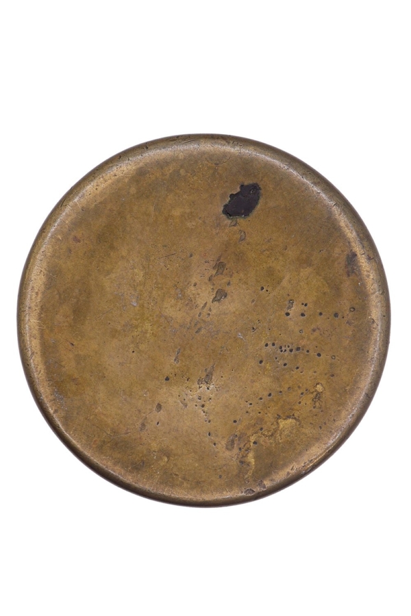 Panchpatra antiguo de India. 8,7Ø x 8 cms - Imagen 3