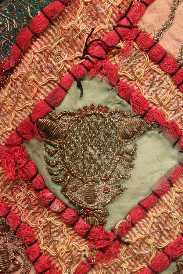 Antique textile from India. 145x100 cms - Image 3