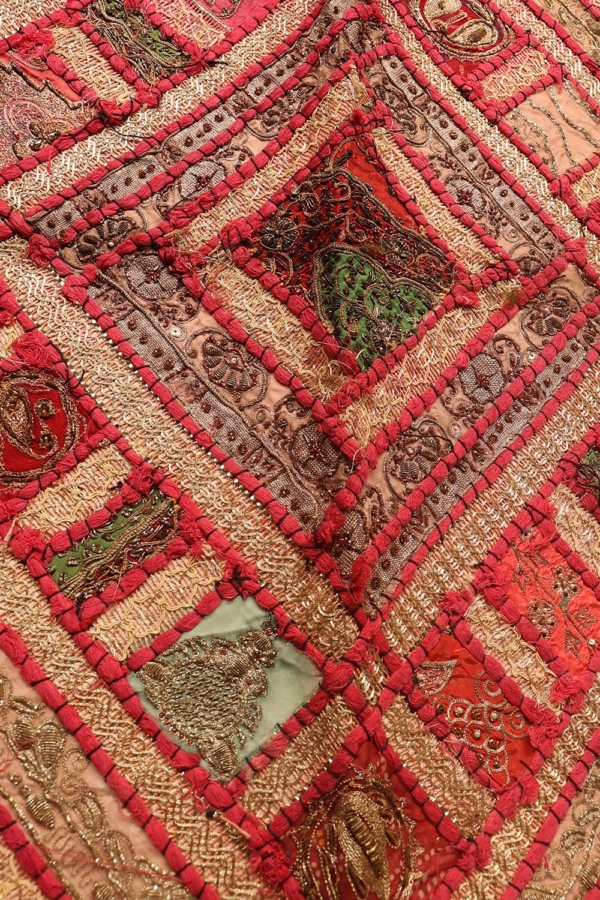 Antique textile from India. 145x100 cms - Image 4