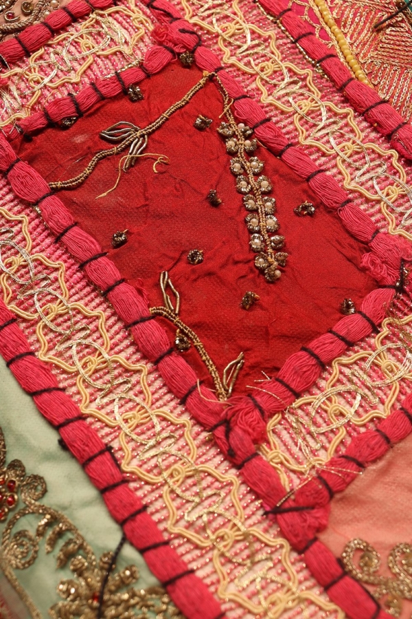 Antique textile from India. 145x100 cms - Image 5