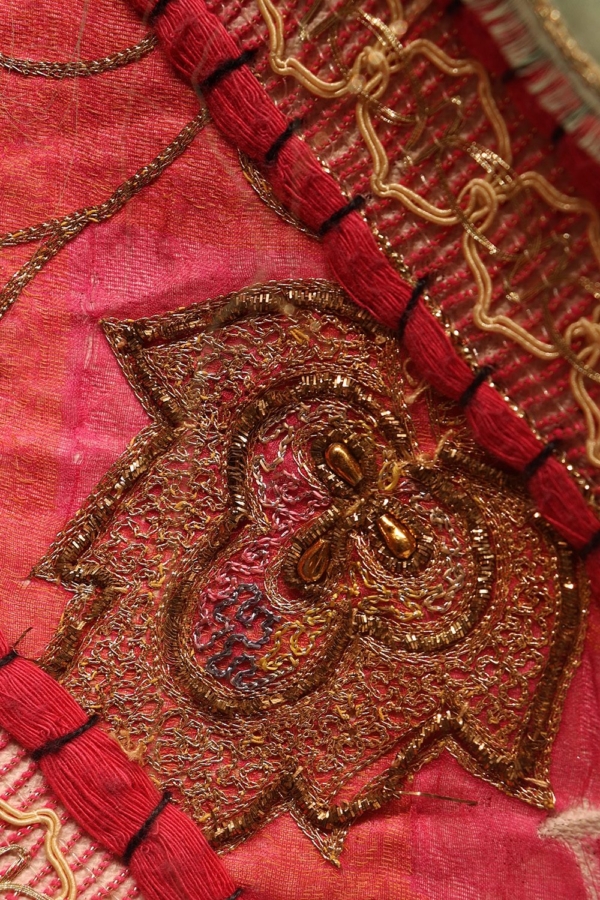 Antique textile from India. 145x100 cms - Image 7
