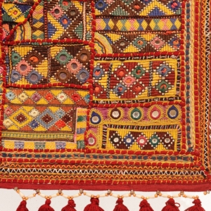 Textil vintage de India. 60x60 cms