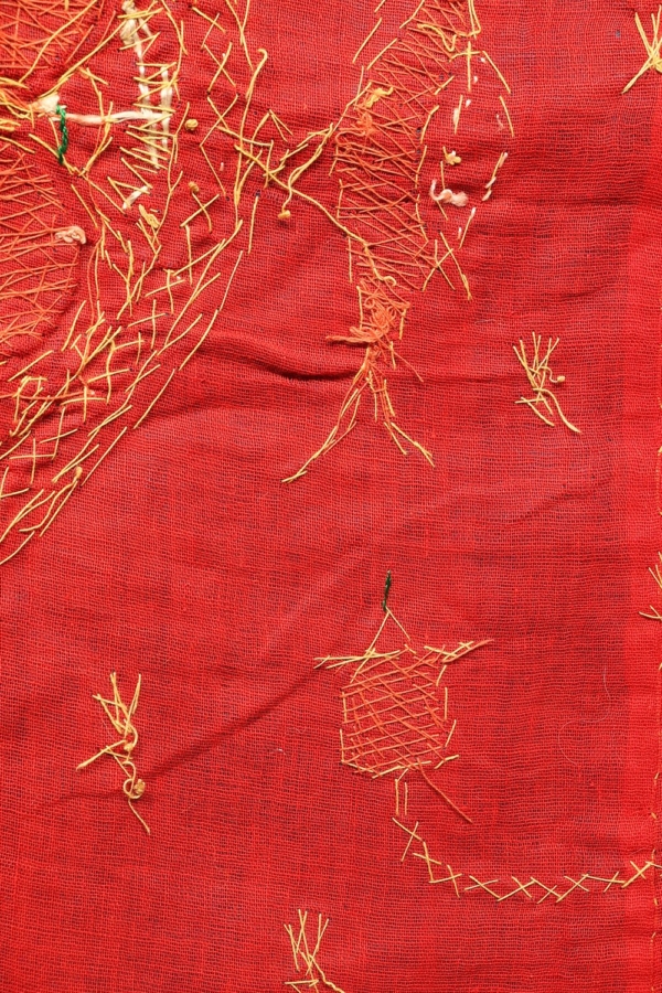 Textil antiguo de seda Otomano, Turquía. 254x119 cms - Imagen 18