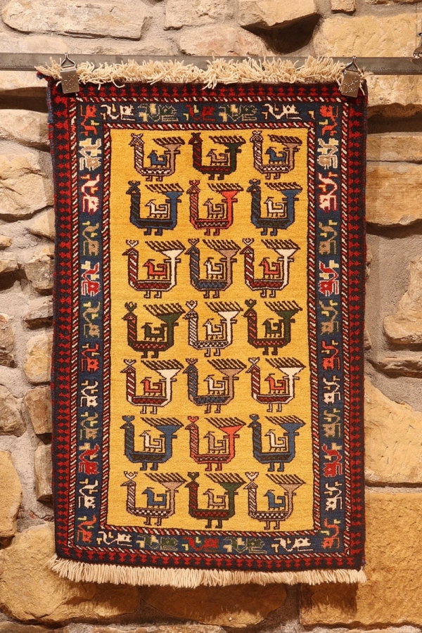 Vintage Yalameh rug from Iran. 93x60 cms - Image 2