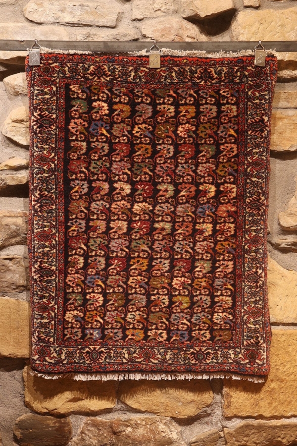 Alfombra vintage de Bijar, Irán. 91x74 cms - Imagen 2