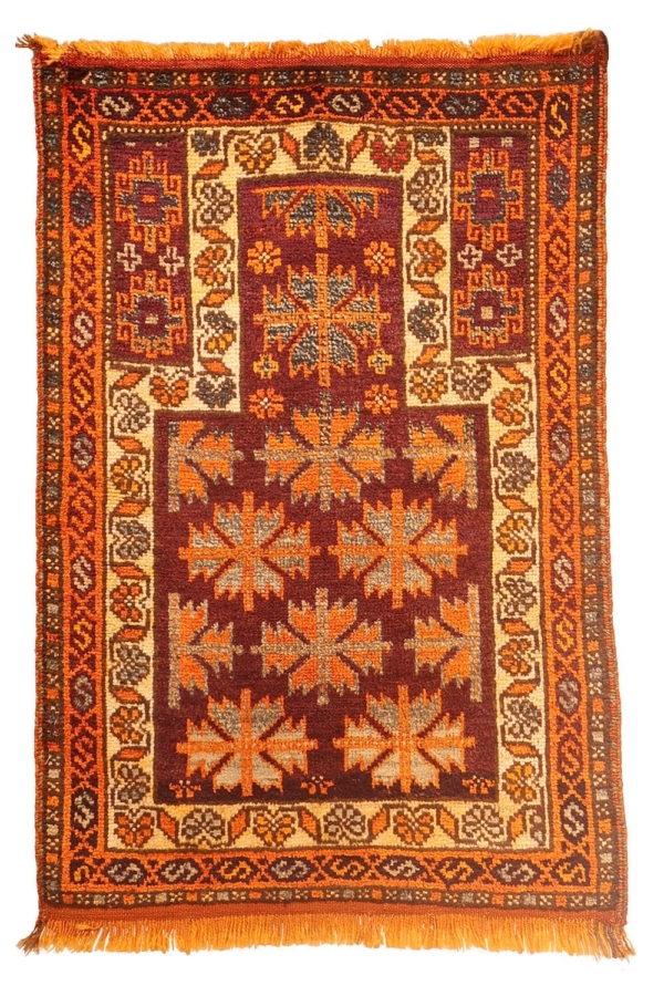 Semi-antique Baluch rug from Afghanistan. 128x85 cms - Image 2