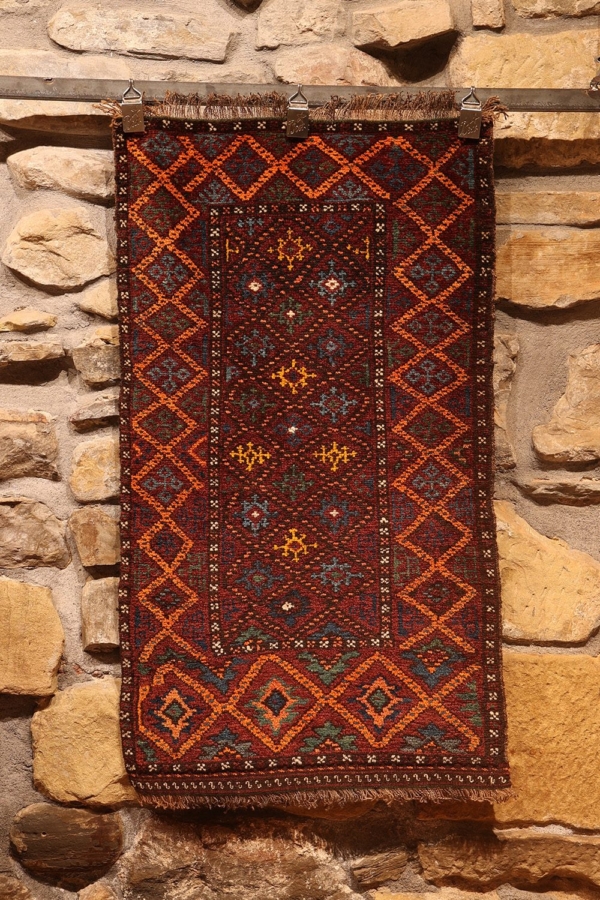 Antique Baluch rug from Afghanistan. 100x58 cms - Image 2