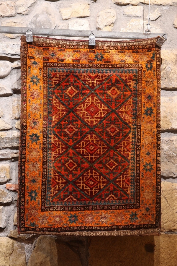 Semi-antique Baluch pillow or balisht from Afghanistan. 97x70 cms - Image 2