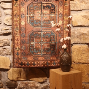 Almohadón o balisht antiguo Baluch, Afganistán. 100x80 cms