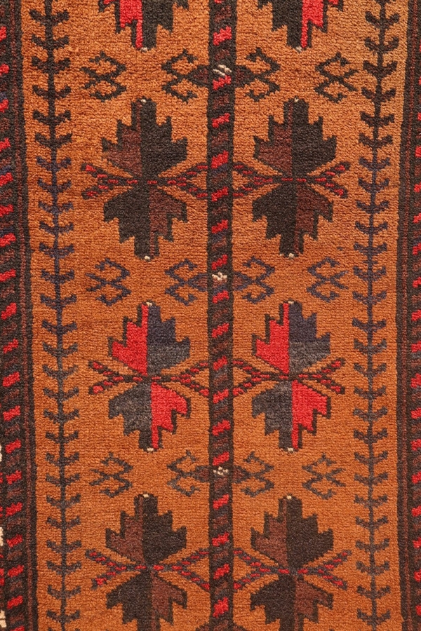 Alfombra vintage Baluch, Afganistán. 93x50 cms - Imagen 4