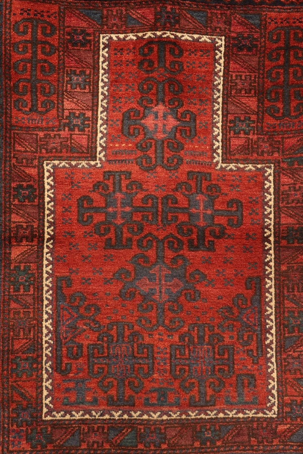 Antique Baluch rug from Afghanistan. 135x90 cms - Image 3