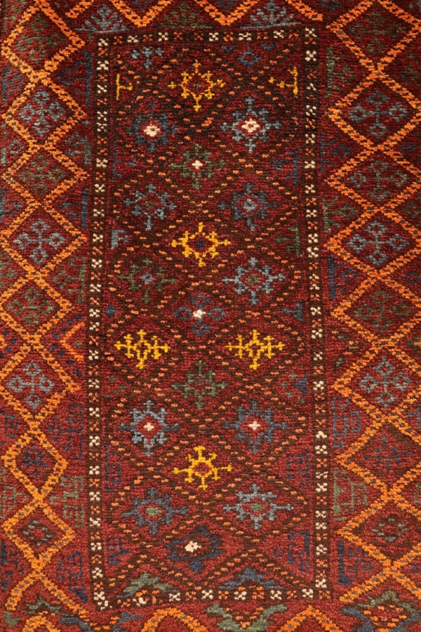 Antique Baluch rug from Afghanistan. 100x58 cms - Image 3