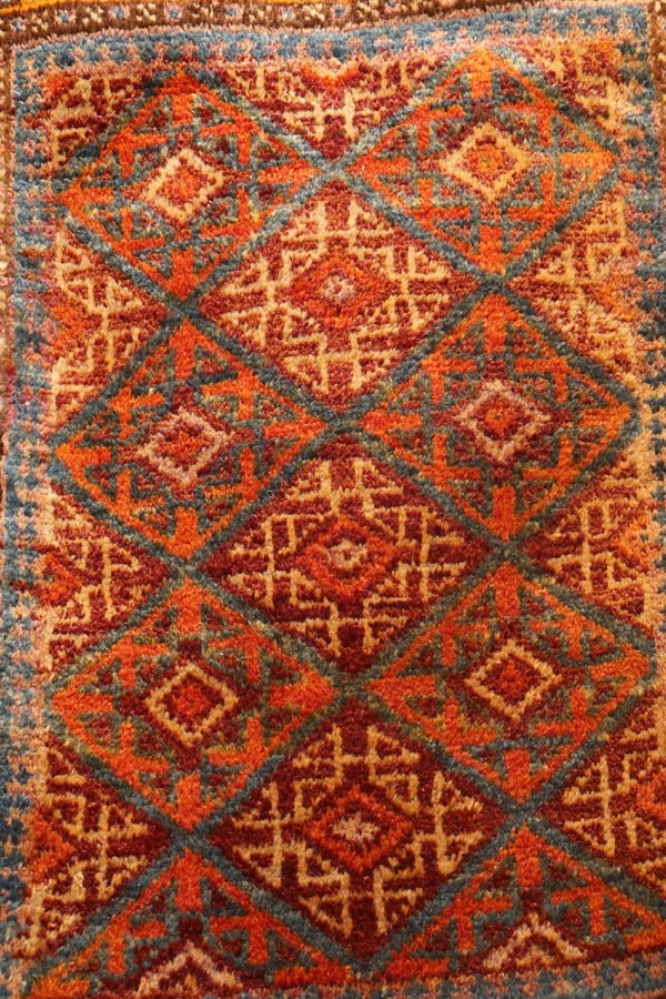 Semi-antique Baluch pillow or balisht from Afghanistan. 97x70 cms - Image 3